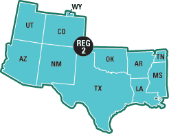 Region 2 detail