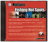 Name brand GPS receivers, fishfinders, chart and topographical mapping software along with other outdoor items.