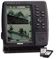 Name brand receivers, fishfinders, chart plotters and topographical mapping software along with other outdoor items.